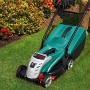 Bosch Rotak 32 LI Rasaerba a Batteria, Batteria, Sistema di 36 Volt, Larghezza e Altezza di Taglio 32 cm/3 - 6 cm