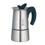 Bialetti Musa Caffettiera, Acciaio Inossidabile, Argento, 10 Tazze