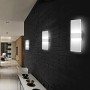 2 Pezzi LED Lampada da Parete Interno 12W Bianco Freddo, Moderno Applique da Parete Interni, Lampada a Muro in Acrilico Perfetto