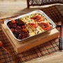 Liwein Vaschette Alluminio,Teglie in Alluminio USA e Getta Grandi Vaschette Monouso con Coperchio Contenitori da Cucina per Cuci