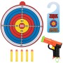 Zerodis Pistola Manuale Morbido Proiettile Pistola Giocattolo per Bambini Giocattolo da Tiro All'aperto Giocattolo Sportivo Simu