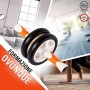 Ultrasport Attrezzo per Addominali AB Roller/Trainer AB Supporto per le Ginocchia, Allenamento Addominali per Uomini, Donne e Pe