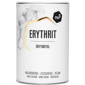 nu3 Erythrit Zucchero Eritritolo 750 g - Dolcificante Senza Calorie + Indice Glicemico Zero - Sweetener Sostituto Zucchero per D