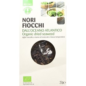 Probios Alghe Nori in Fiocchi Bio senza Glutine - Confezione da 8 x 25 g