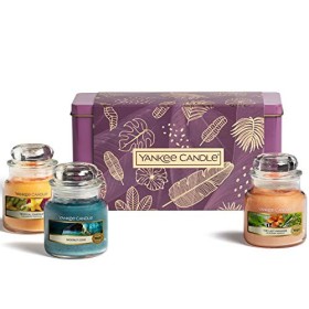 Yankee Candle - Set regalo con 3 candele profumate in barattolo, collezione The Last Paradise, ideale per la festa della mamma