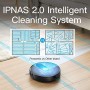 Proscenic 820S Robot Aspirapolvere, Robotino APP & Alexa con Grande Contenitore Polvere 600ml, Rilevare di Tappeti per Pulizia D