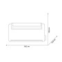 Olimpia Splendid 01491 Climatizzatore Fisso Senza Unità Esterna Unico Smart 10 SF, Wi-Fi Ready, Bianco, 2.3 KW
