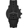 Fossil FTW4018 Gen 4 Explorist HR -Smartwatch digitale da uomo con Cinturino in Silicone, Nero