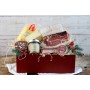 Scatola Natalizia Special 1 | Confezione Natalizia a base di Salumi, Formaggi e Prodotti Artigianali Toscani | In Regalo bigliet