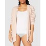 Marchio Amazon - Iris & Lilly Canotta con Pizzo Body Natural Donna, Pacco da 2, Multicolore (White/Black), XS, Label: XS