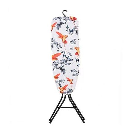 Easy-Store, mini asse da stiro con gancio, colore: nero