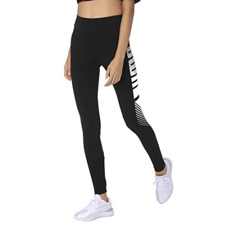 Puma Essentials+ Graphic W, Leggins Donna, Nero Black, M