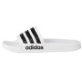 adidas Adilette Shower, Scarpe da Spiaggia e Piscina Uomo, Bianco (Ftwwht/Cblack/Ftwwht Ftwwht/Cblack/Ftwwht), 44.5 EU