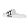 adidas Adilette Shower, Scarpe da Spiaggia e Piscina Uomo, Bianco (Ftwwht/Cblack/Ftwwht Ftwwht/Cblack/Ftwwht), 44.5 EU