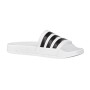 adidas Adilette Shower, Scarpe da Spiaggia e Piscina Uomo, Bianco (Ftwwht/Cblack/Ftwwht Ftwwht/Cblack/Ftwwht), 44.5 EU