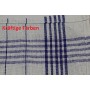 Set di 10 strofinacci - 100% cotone lavabile a 95 ° - resistenti all'ebollizione - Misure 50 x 70 cm, colore 5 blu e 5 rossi