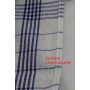 Set di 10 strofinacci - 100% cotone lavabile a 95 ° - resistenti all'ebollizione - Misure 50 x 70 cm, colore 5 blu e 5 rossi