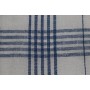 Set di 10 strofinacci - 100% cotone lavabile a 95 ° - resistenti all'ebollizione - Misure 50 x 70 cm, colore 5 blu e 5 rossi