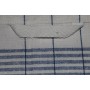 Set di 10 strofinacci - 100% cotone lavabile a 95 ° - resistenti all'ebollizione - Misure 50 x 70 cm, colore 5 blu e 5 rossi