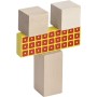 Smoby Eichhorn 100002226 - Secchiello con Mattoncini di Legno Colorati, 50 Pezzi