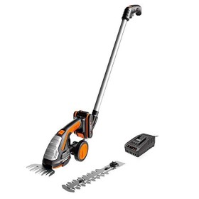 WORX WG801E.3 - Cesoie per erba e arbusti a batteria, 12 cm, tagliabordi, 10 cm