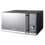 Candy CMGE20BS Forno a Microonde con Funzione Grill, 900 W, 20 Litri, 48,3 x 28,1 x 39 cm, Alluminio, Nero