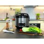 Russell Hobbs Cuociriso e Vaporiera 27080-56, 14 Porzioni, Include cesta per cuocere a vapore Carne e Verdure, Pentola e Coperch
