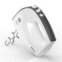 Imetec ST5 700 Sbattitore Elettrico, Fruste Extra Lunghe per Impasti Dolci e Panna Montata, Ganci Acciaio Inox per Impastare, 5 