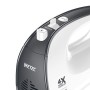 Imetec ST5 700 Sbattitore Elettrico, Fruste Extra Lunghe per Impasti Dolci e Panna Montata, Ganci Acciaio Inox per Impastare, 5 