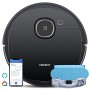 Robot aspirapolvere ECOVACS DEEBOT OZMO920, 2-in-1 Aspira e Lava con tecnologia laser Smart Navi 3.0, Mappatura multi piano, Bar