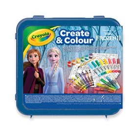 Valigetta Crea & Colora Disney Frozen 2, per disegnare e colorare, 50 Pezzi