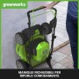 Greenworks Tosaerba a Batteria GD24X2LM46SPK4X (Li-Ion 2x24V 46 cm Larghezza di Taglio, Fino a 480m², 55L Box Raccoglierba, a 7