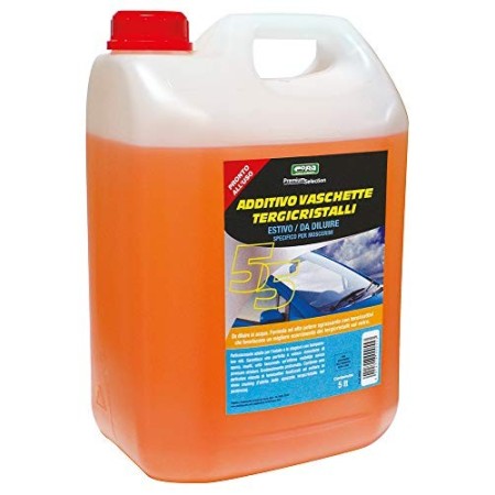 CORA 0055 Additivo Vaschette Tergicristalli Estivo Specifico per Moscerini, 5L