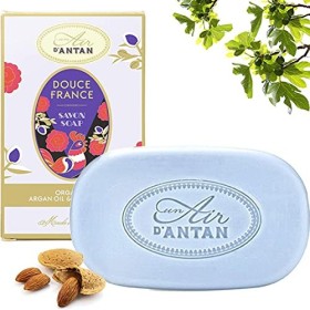 1 Sapone Solido Mani o Corpo 100g - Profumo De Mandorle e Fichi Con Burro di Karitè Biologico e Olio di Argan Bio/Un Air d’An