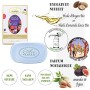 1 Sapone Solido Mani o Corpo 100g - Profumo De Mandorle e Fichi Con Burro di Karitè Biologico e Olio di Argan Bio/Un Air d’An