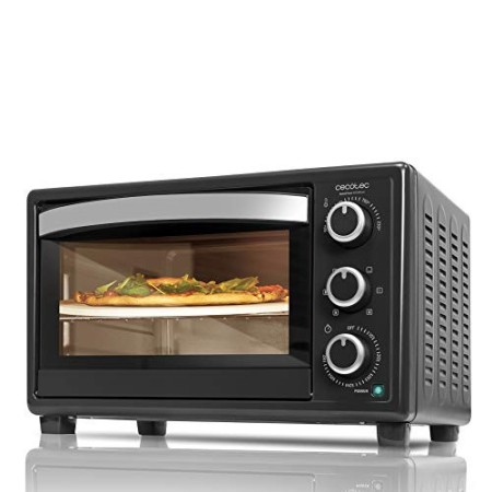 Bake & Toast 570 4pizza di Cecotec. Forno a convezione con pietra per pizza. Forno elettrico multifunzione da tavolo con 26 Litr