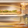 Bake & Toast 570 4pizza di Cecotec. Forno a convezione con pietra per pizza. Forno elettrico multifunzione da tavolo con 26 Litr
