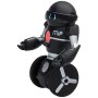 Wowwee Mip Robot Domestico Multimediale, Nero/Argento, 3 anni+