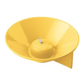 Guzzini Home Porta Zampirone, Candela e Incenso Rapa Nui, 14.6 x 4.4 cm, Giallo (Yellow)