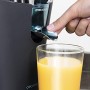Cecotec - Zitrus 160 Vita Inox, spremiagrumi elettrico a leva, 160 W, filtro, 2 coni, antigoccia, silenzioso, lavabile in lavast
