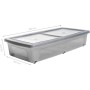 Iris Ohyama, Set – 2 Scatole sotto letto con coperchio – Modular Clear Box – mcb-ub, Plastica, Trasparente, 35 L, 