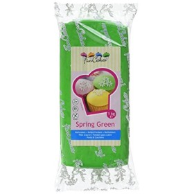FunCakes Pasta di Zucchero Verde Primavera - pacco da 1 Kg