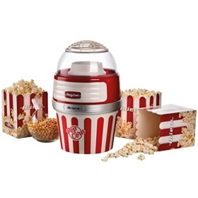 Ariete Popcorn XL Macchina per Pop Corn, 1100 W, Rosso