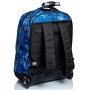Big Trolley Appack, Yuzer, Blu, 2 in 1 Spallacci per uso Zaino, Scuola & Viaggio
