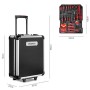 Greencut TOOLS819 Cassetta Portattrezzi Trolley Valigia Portautensili 819 Pezzi