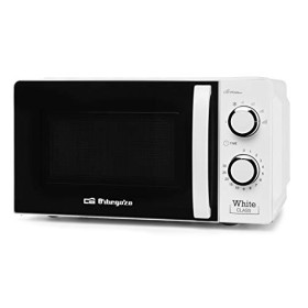 Orbegozo Microonde con 20 litri di capacità, 6 livelli di funzionamento, timer fino a 30 minuti, 700 W di potenza 700 W bianco