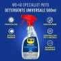 WD-40 Specialist Moto - Kit Pulizia Moto con 1 x Detergente 500 ml, 1 x Lucidante al Silicone 400 ml, 1 x Cera Lucidante 400 ml,