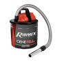 RIBIMEX PRCEN001, Cenerill Aspiracenere elettrico 1000 W, 18 L filtro intercambiabile con leva di riarmo