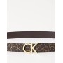 Calvin Klein CK Rev.adj. New Mono Belt 3.5cm Cintura, Marrone (Brown Monogram 0hd), 9 (Taglia Produttore: 105) Uomo