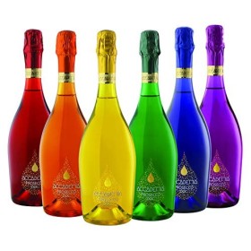 Bottega Prosecco DOC Brut Collezione Accademia Rainbow - Confezione 6 bottiglie da 750 ml